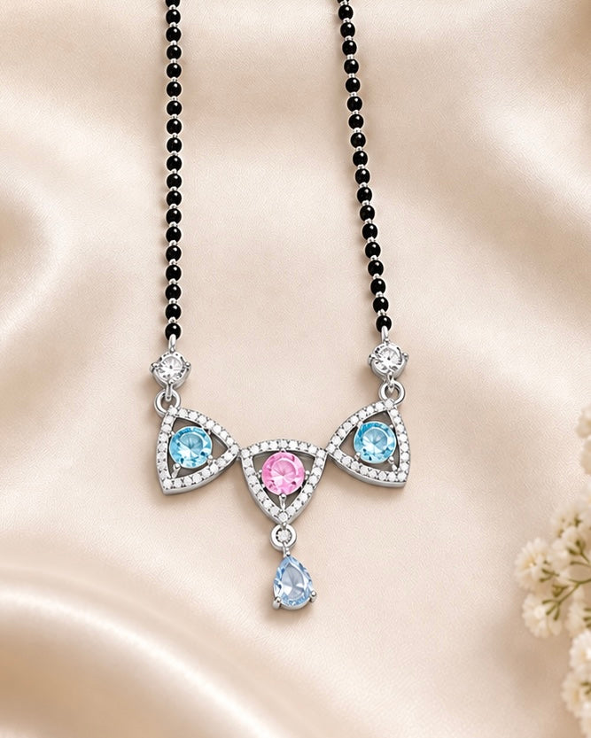 925 SILVER MANGALSUTRA MG005