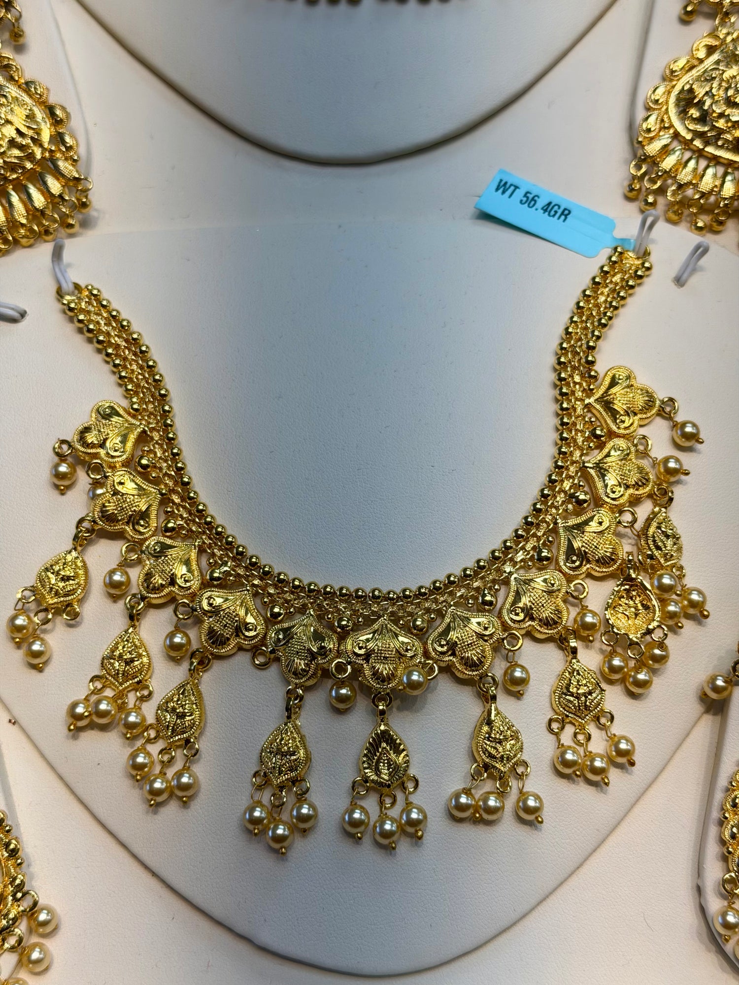 GOLD PLATED SET 56.4gr