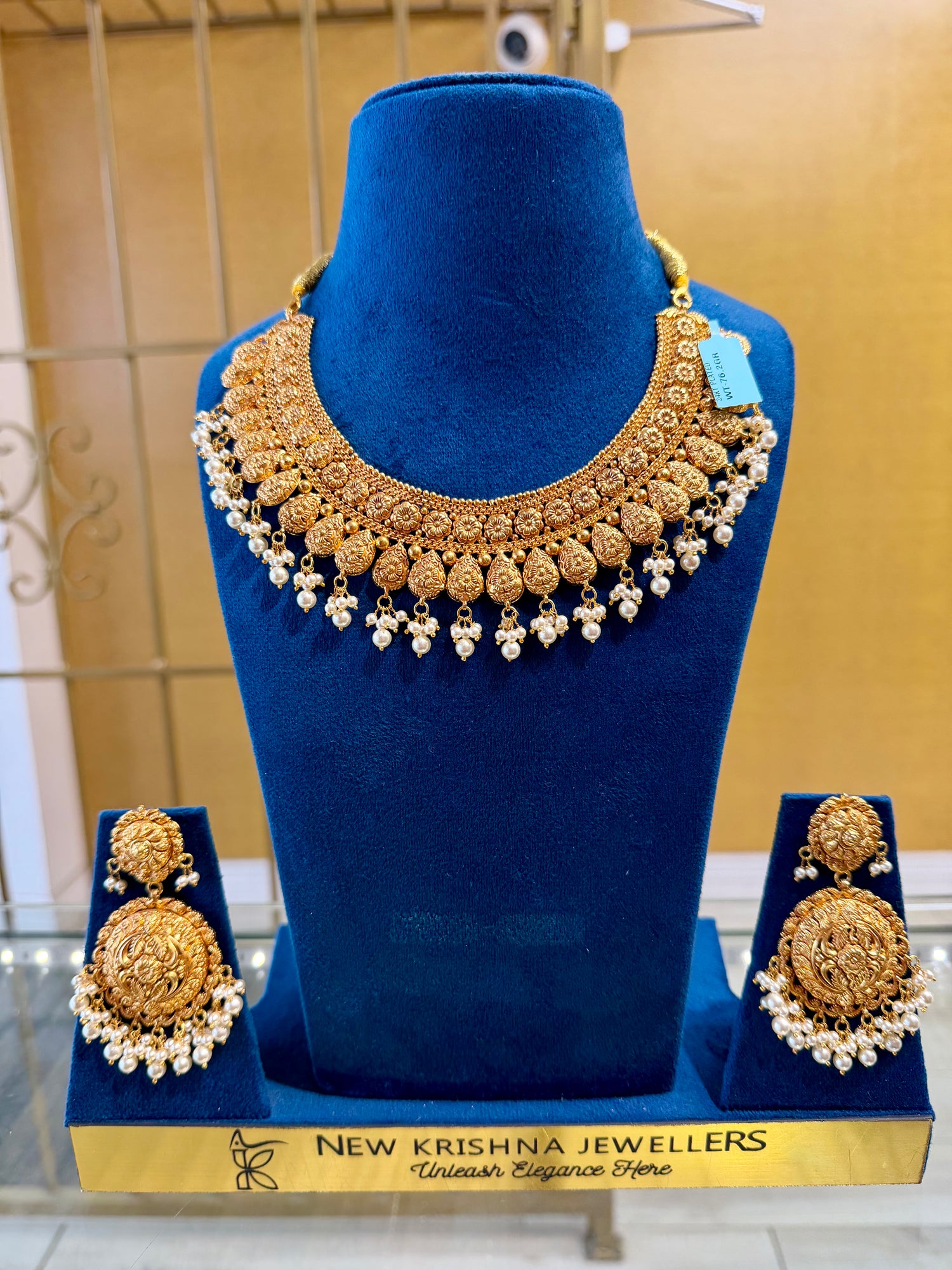 GOLD PLATED SET 76.2gr