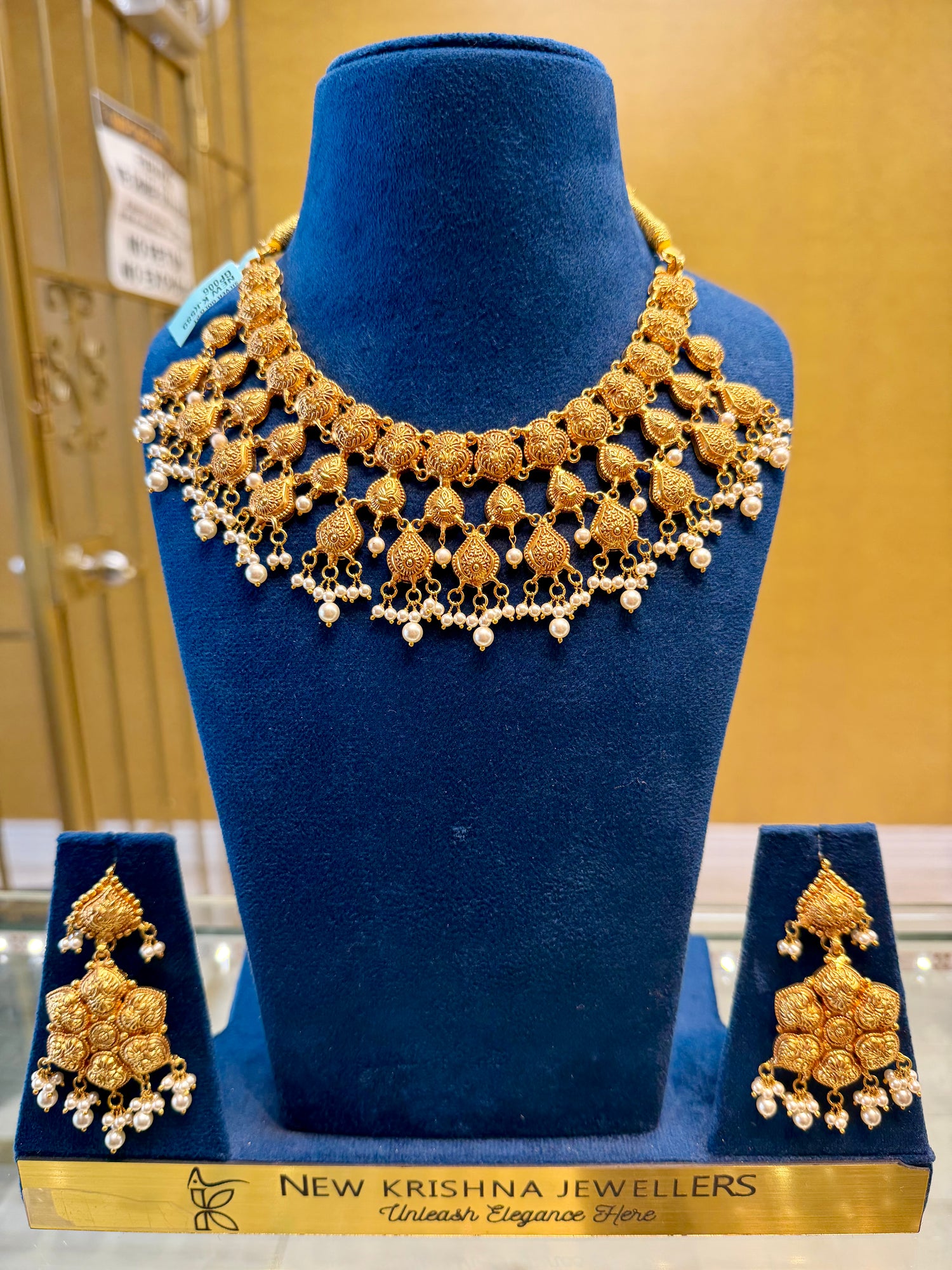 GOLD PLATED SET 58.9gr