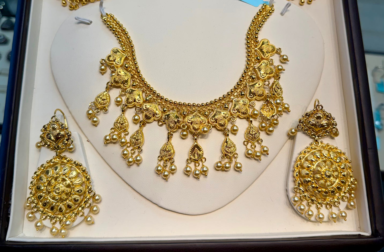 GOLD PLATED SET 56.4gr