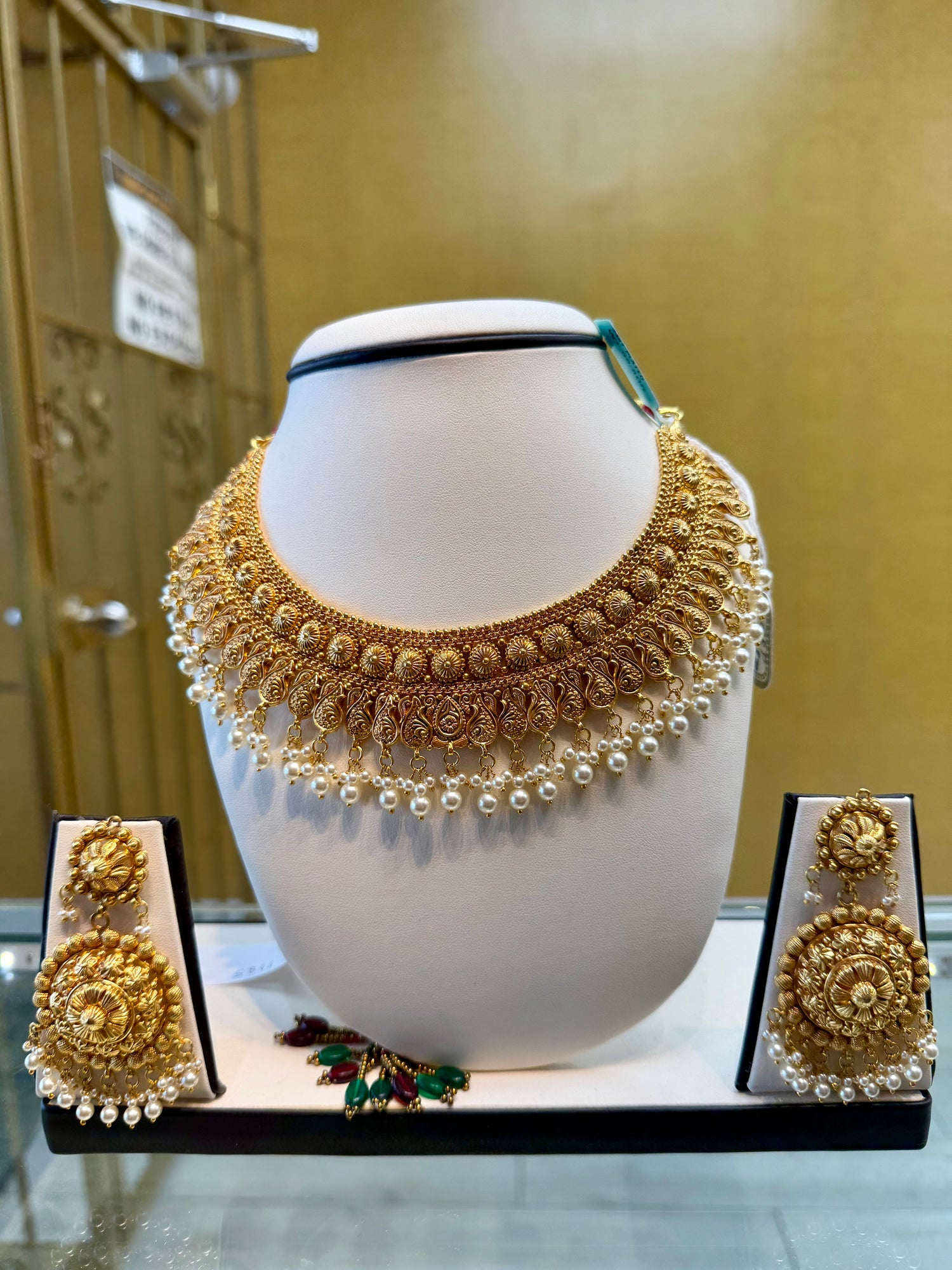 GOLD PLATED SET 65.8gr