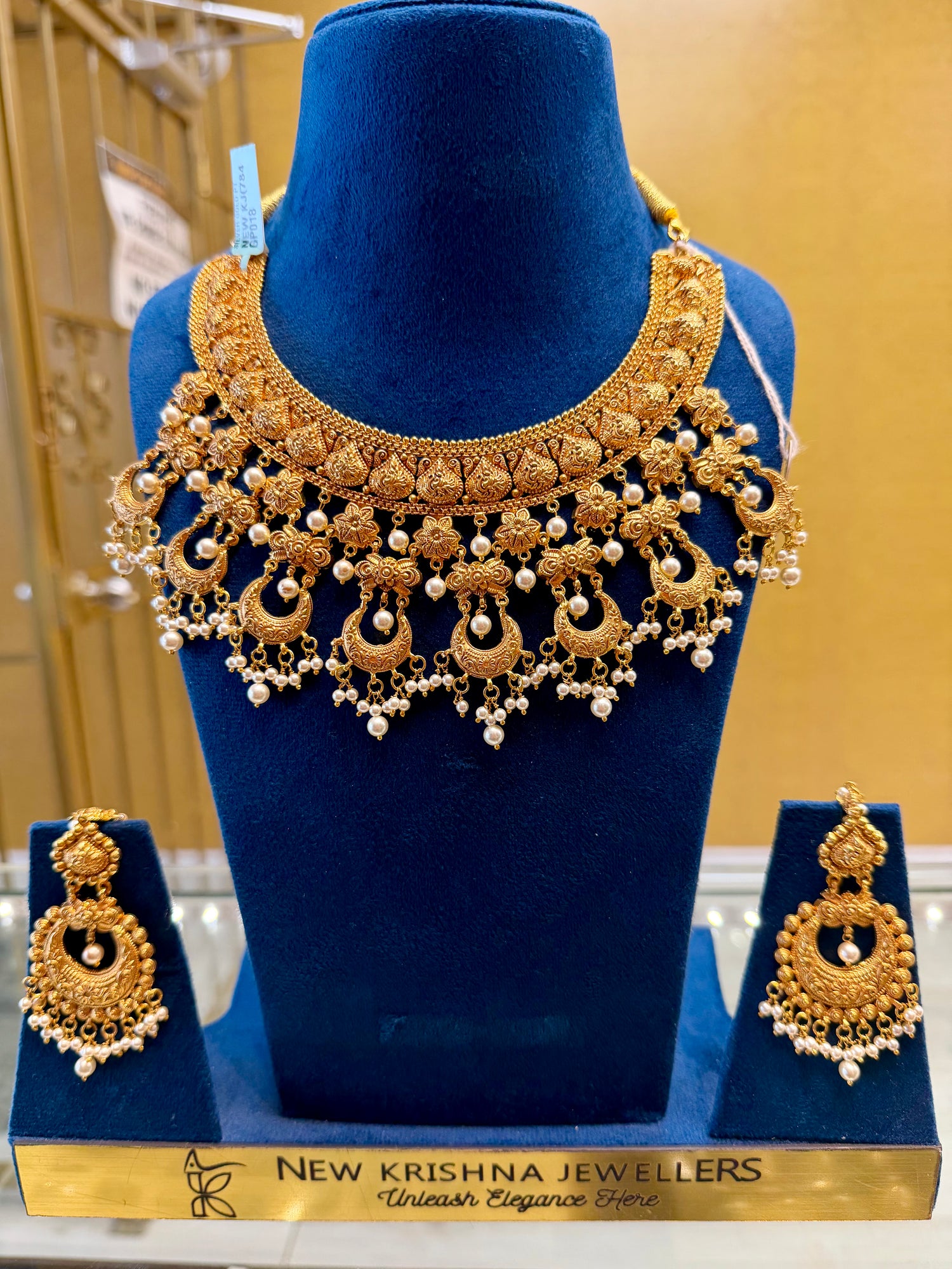 GOLD PLATED SET 83.4gr