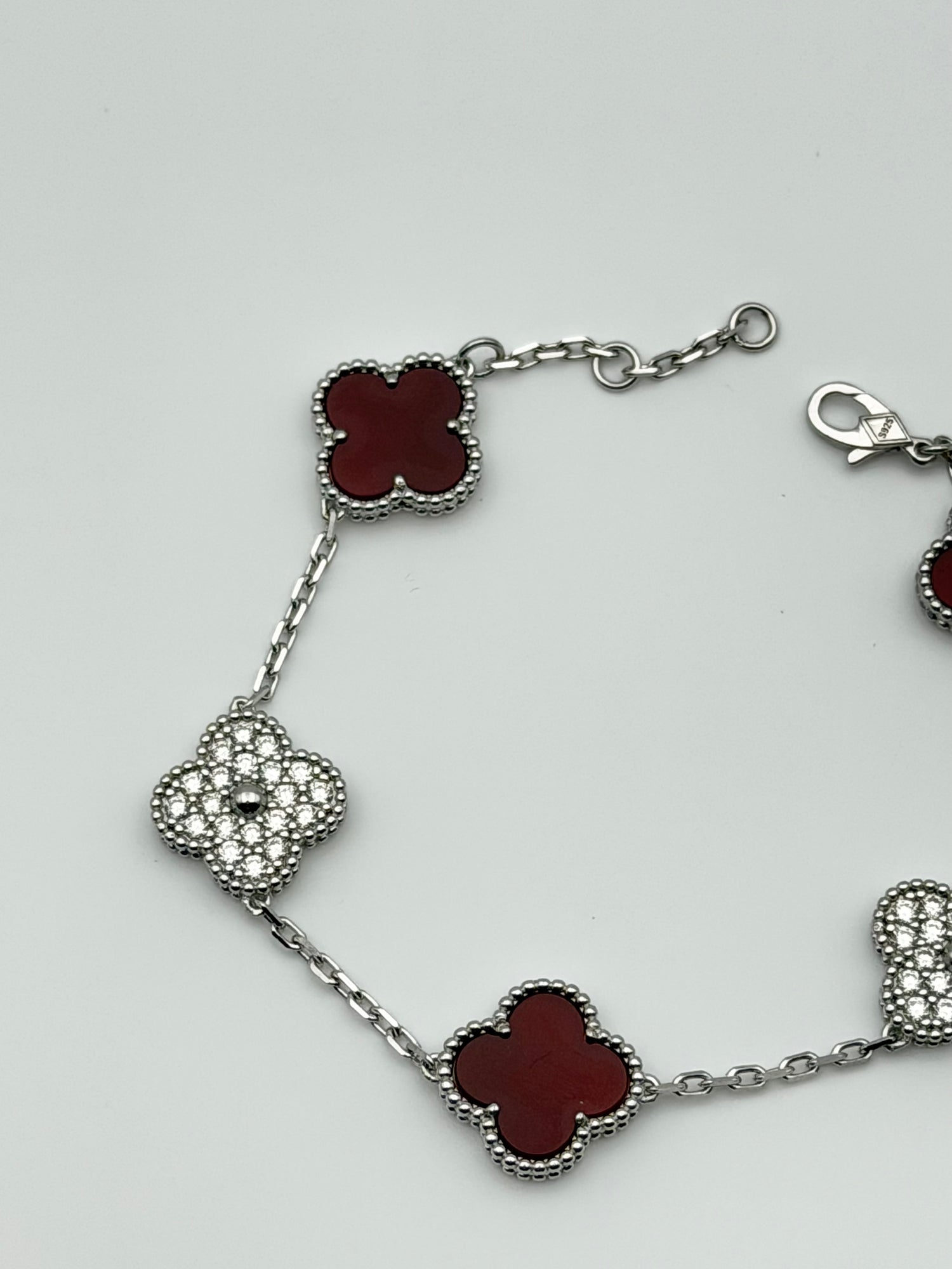SILVER MOISSSANITE BRACELET 5864