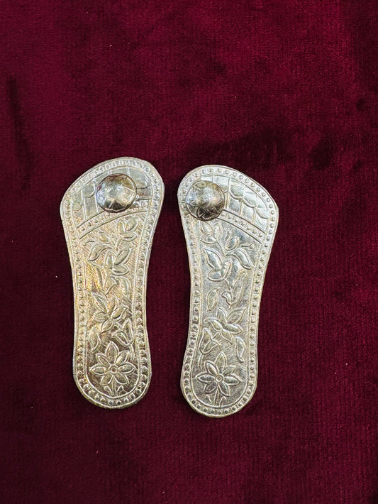 PURE SILVER CHARAN PADUKA PI067