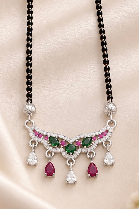 925 SILVER MANGALSUTRA MG010