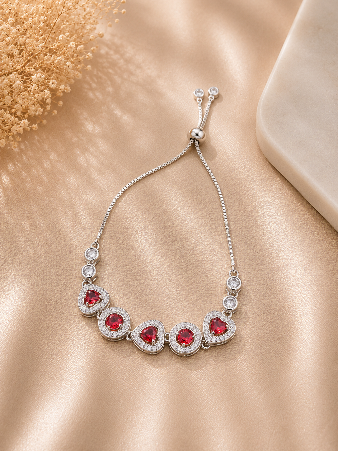 925 SILVER ADJUSTABLE BRACELET GB263