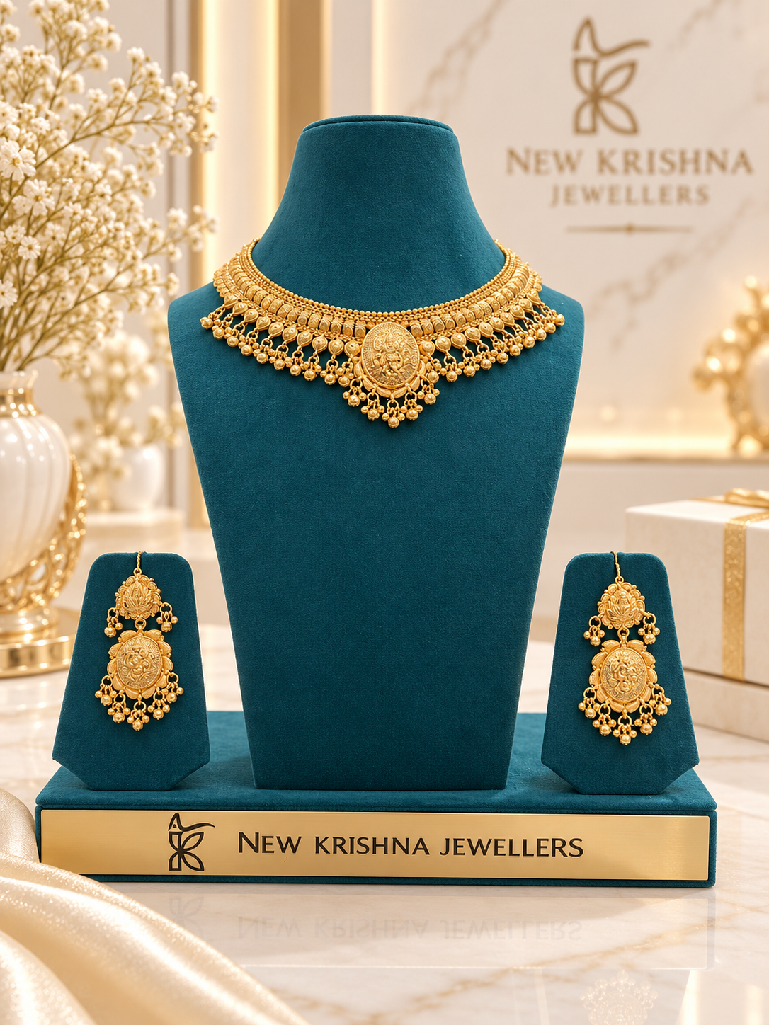 PURE SILVER GOLD PLATED SET GP053