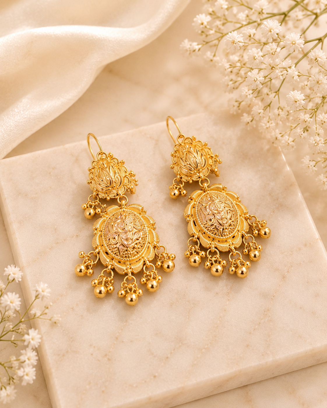 PURE SILVER GOLD PLATED SET GP053