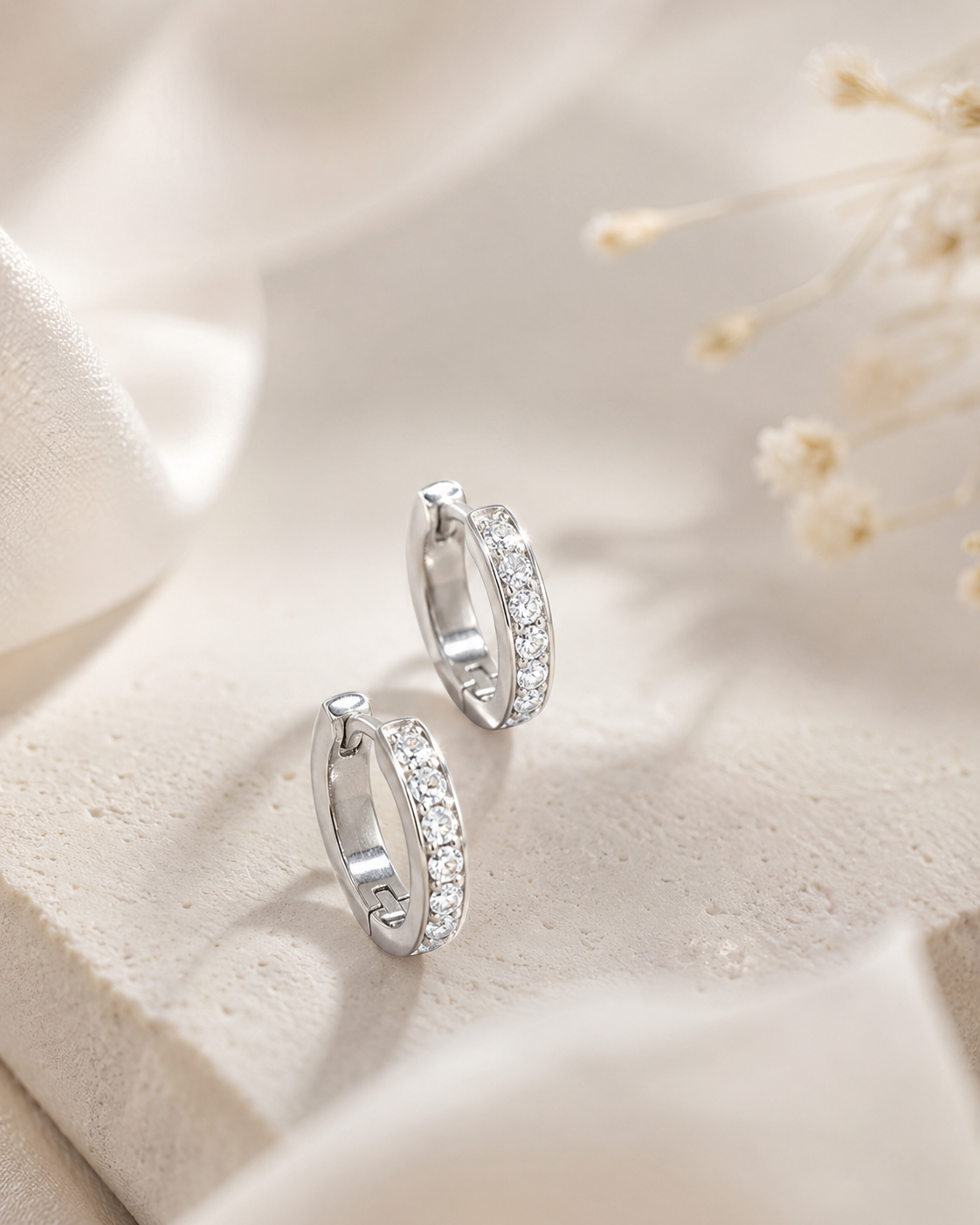 925 SILVER HOOPS GH095