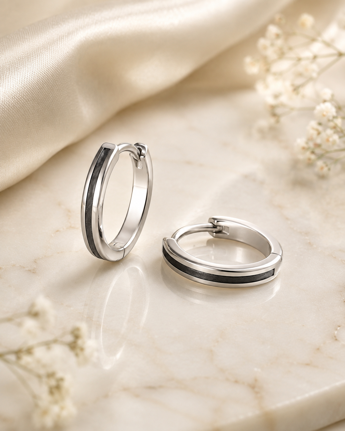 925 SILVER HOOPS GH059