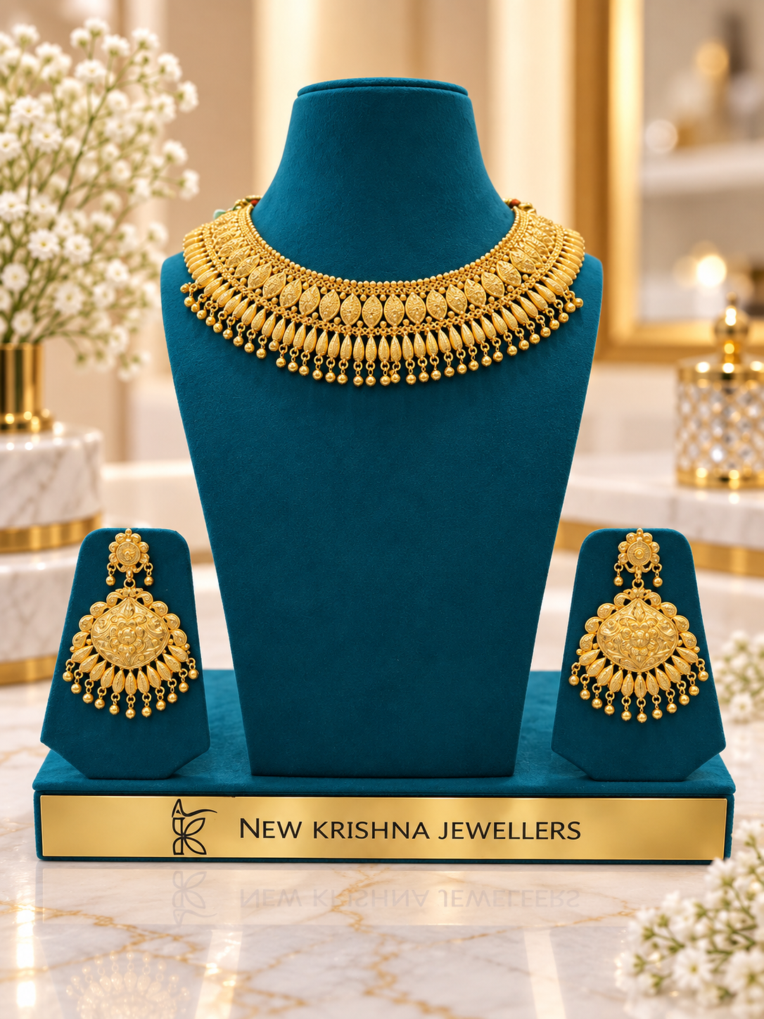 PURE SILVER GOLD PLATED SET GP070