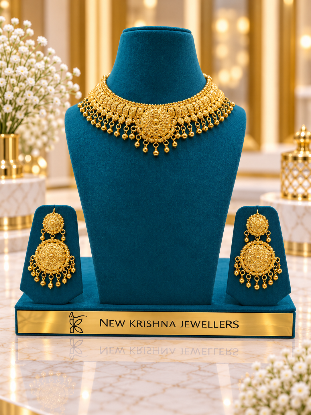 PURE SILVER GOLD PLATED SET GP080