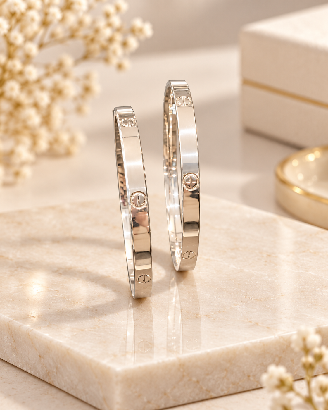 PURE SILVER WOMEN BANGLES LB003
