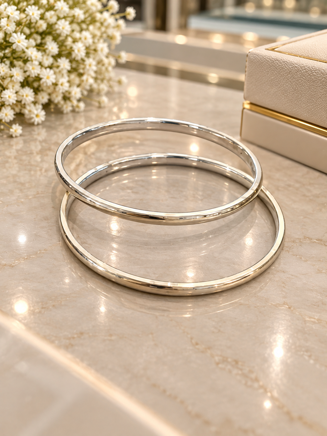 PURE SILVER WOMEN BANGLES LB026