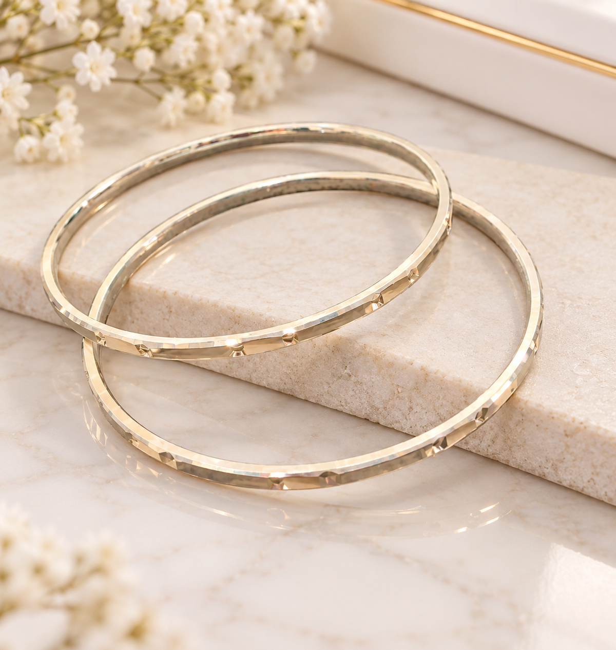 PURE SILVER WOMEN BANGLES LB050
