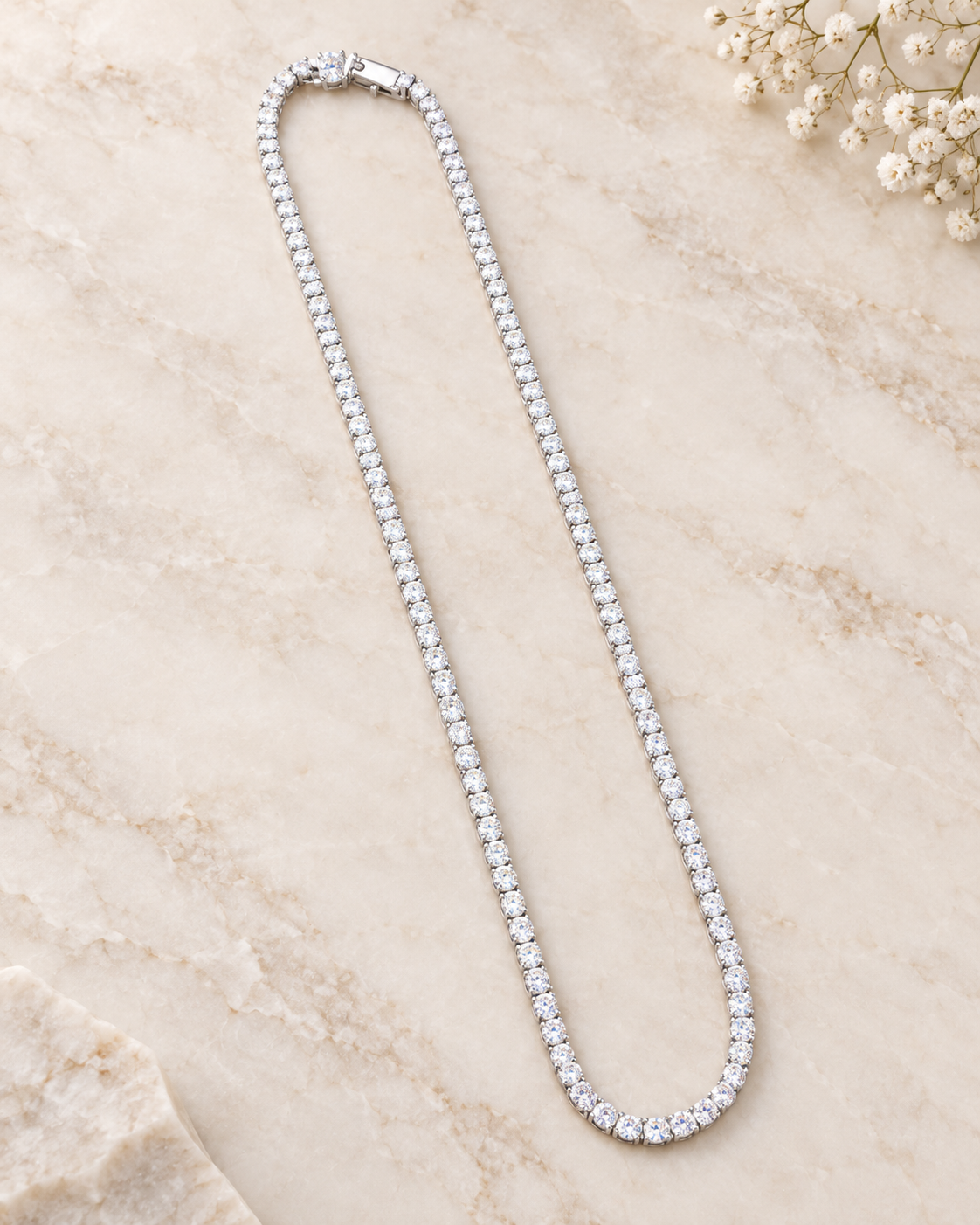 925 SILVER TENNIS CHAIN IB018