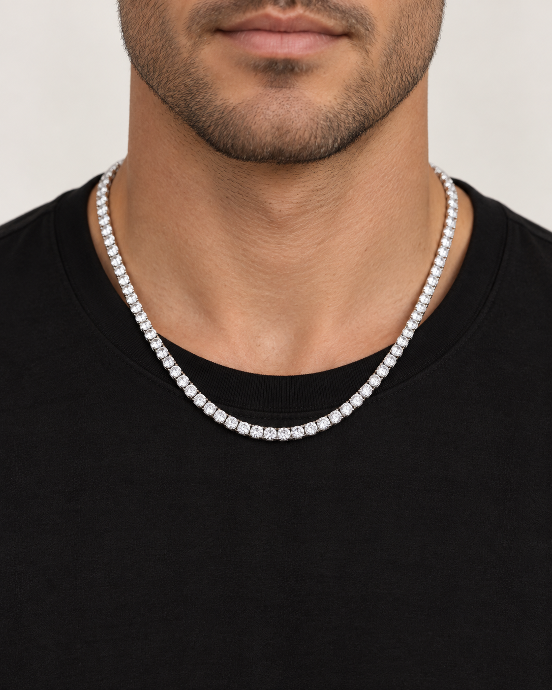 925 SILVER TENNIS CHAIN IB018