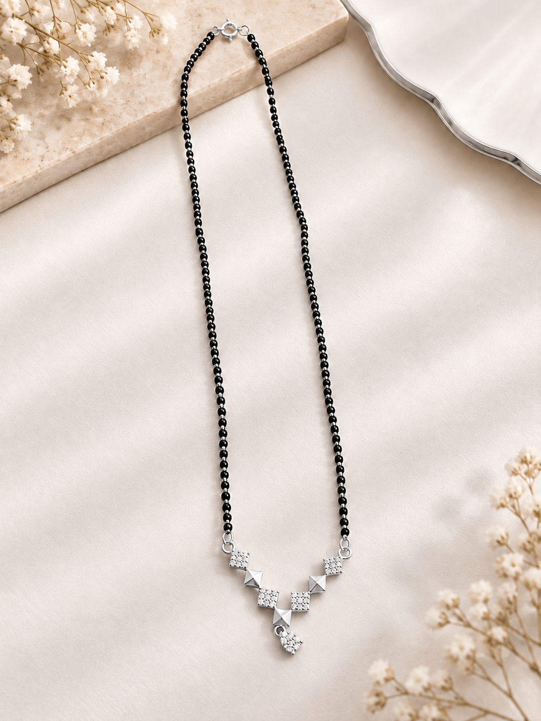 925 SILVER MANGALSUTRA MG001