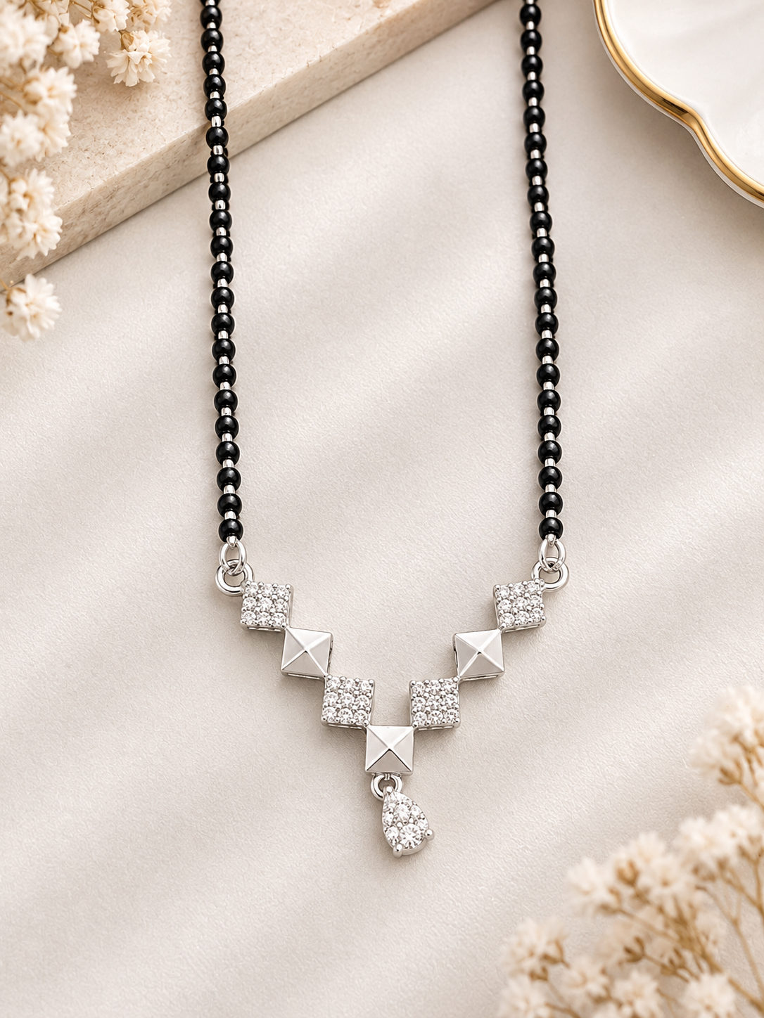 925 SILVER MANGALSUTRA MG001