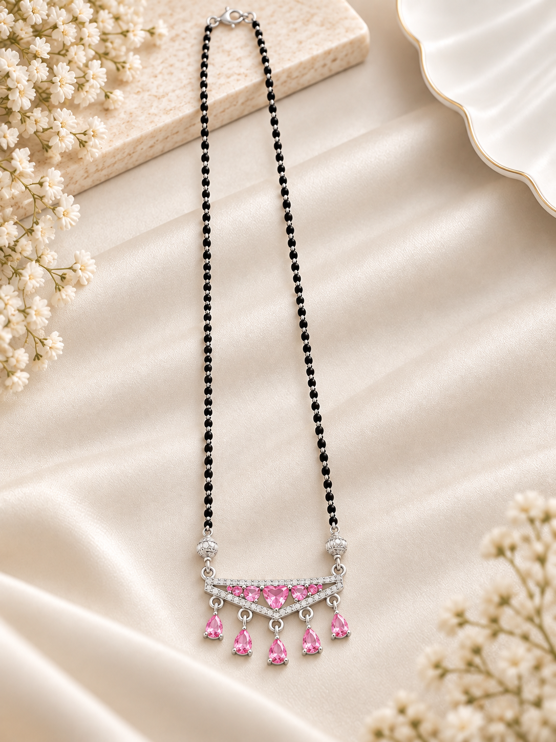 925 SILVER MANGALSUTRA MG006