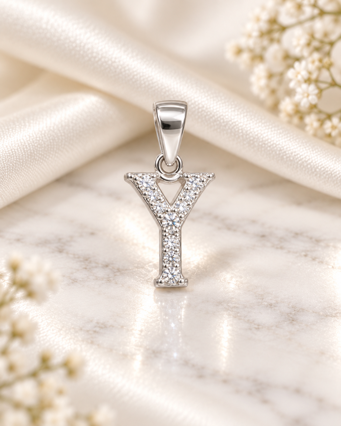 925 SILVER ALPHABET Y PENDANT SP211