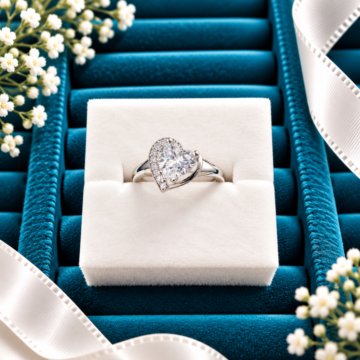 925 SILVER RING SIZE 5 GR243