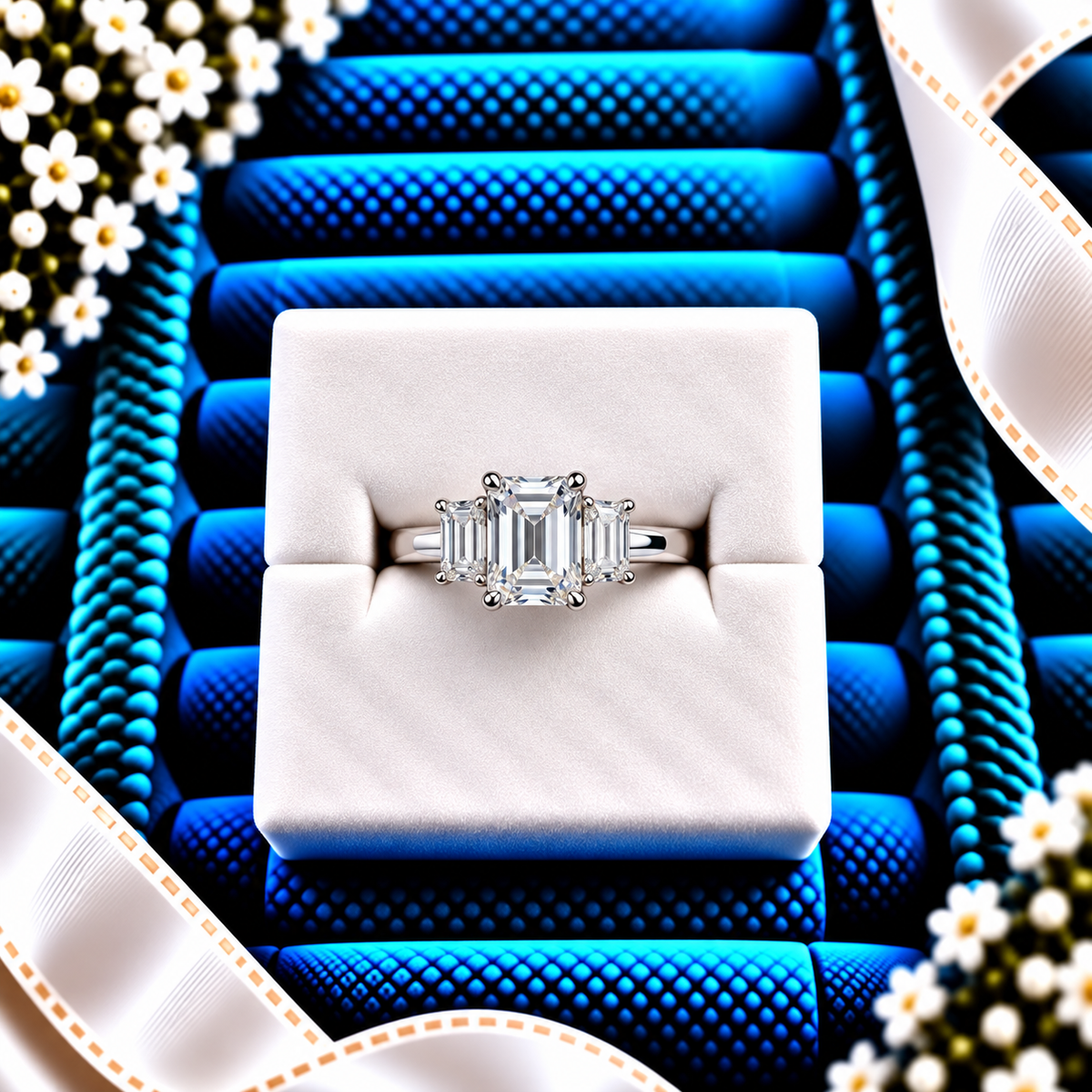 925 SILVER RING SIZE 6 GR368