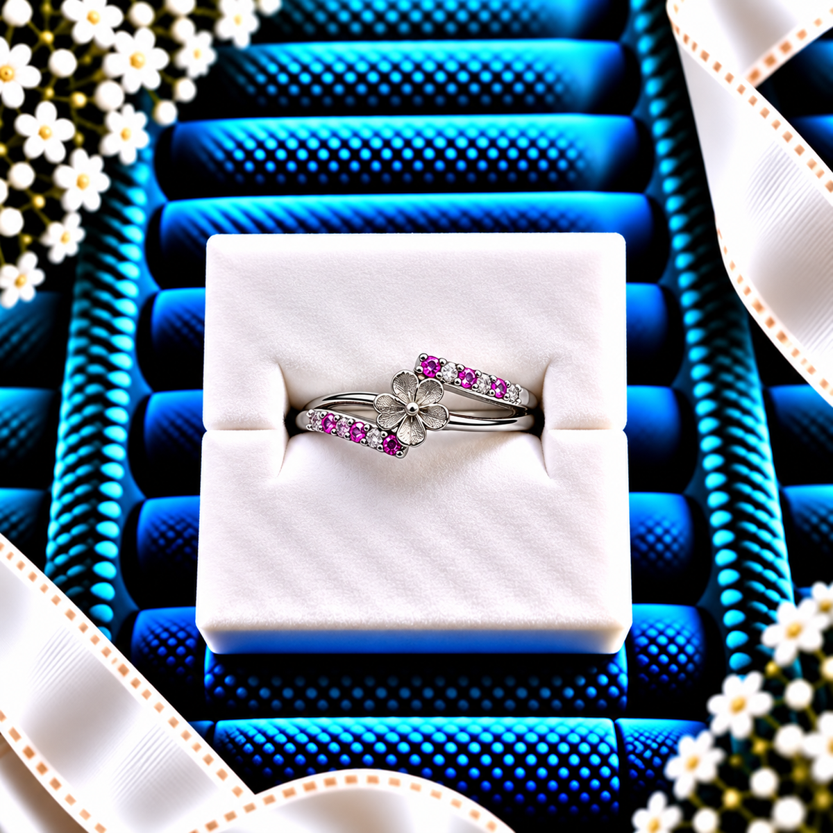 925 SILVER RING SIZE 6 GR210