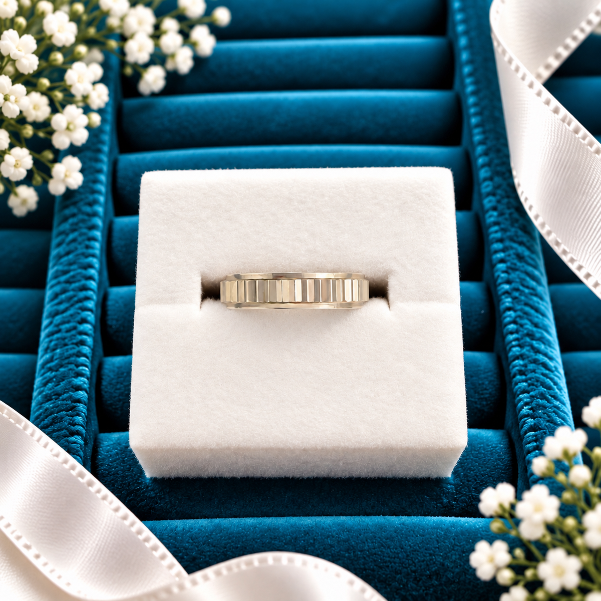 925 SILVER RING SIZE 6 GR346