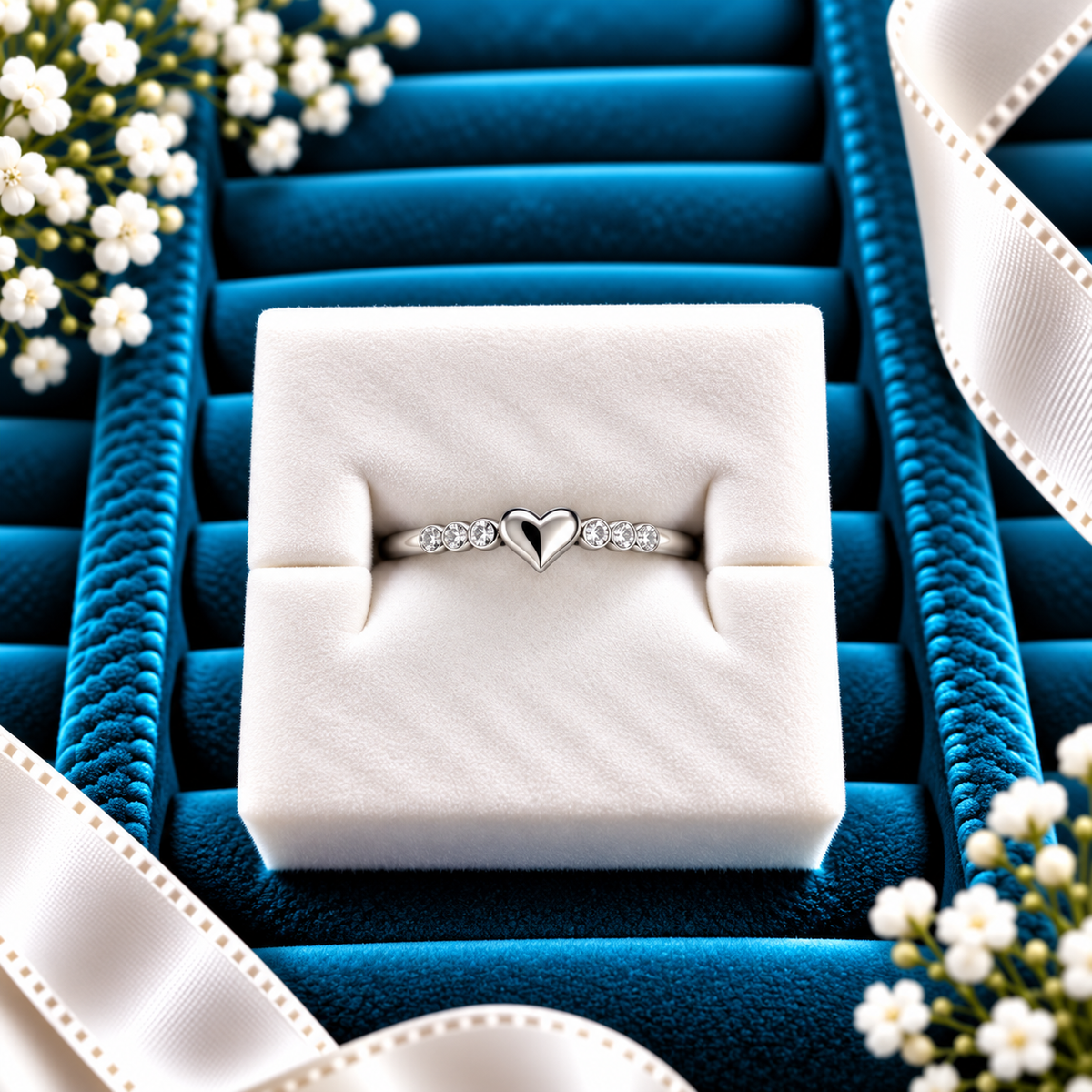 925 SILVER RING SIZE 6 GR341