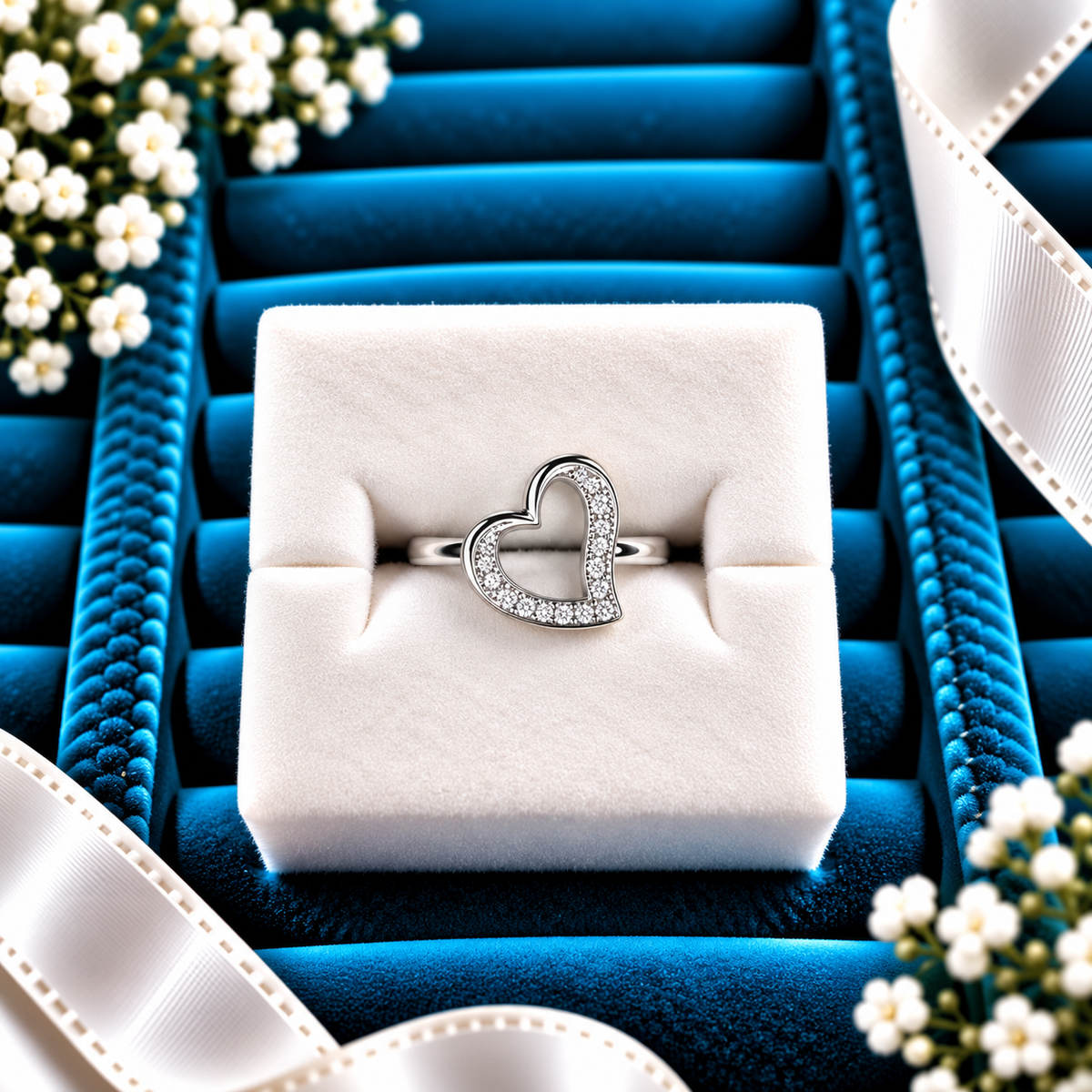 925 SILVER RING SIZE 5 GR154