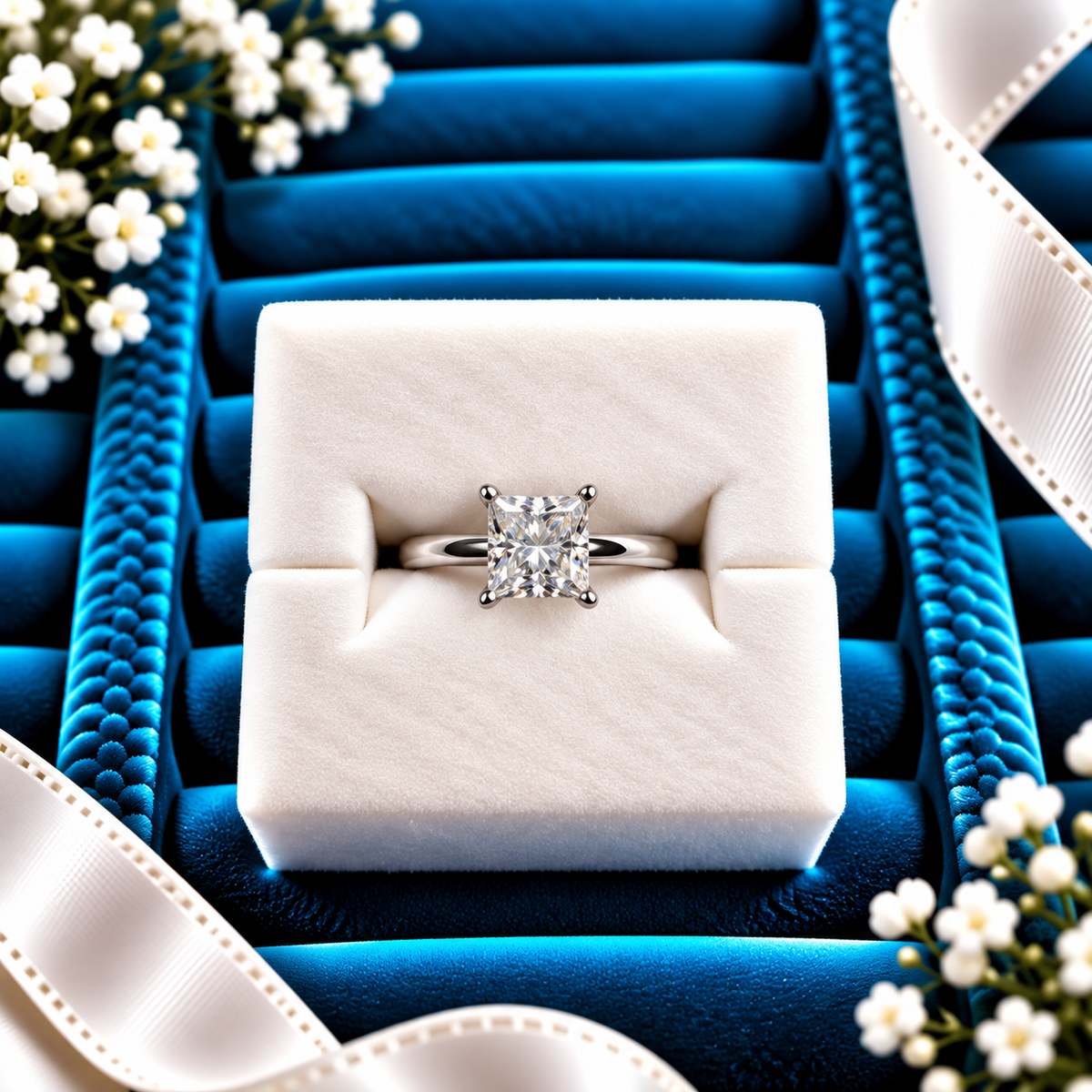 925 SILVER RING SIZE 5 GR184