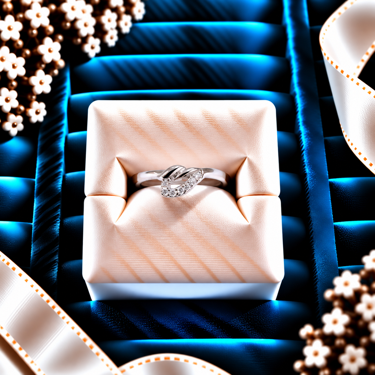 925 SILVER RING SIZE 7 GR472