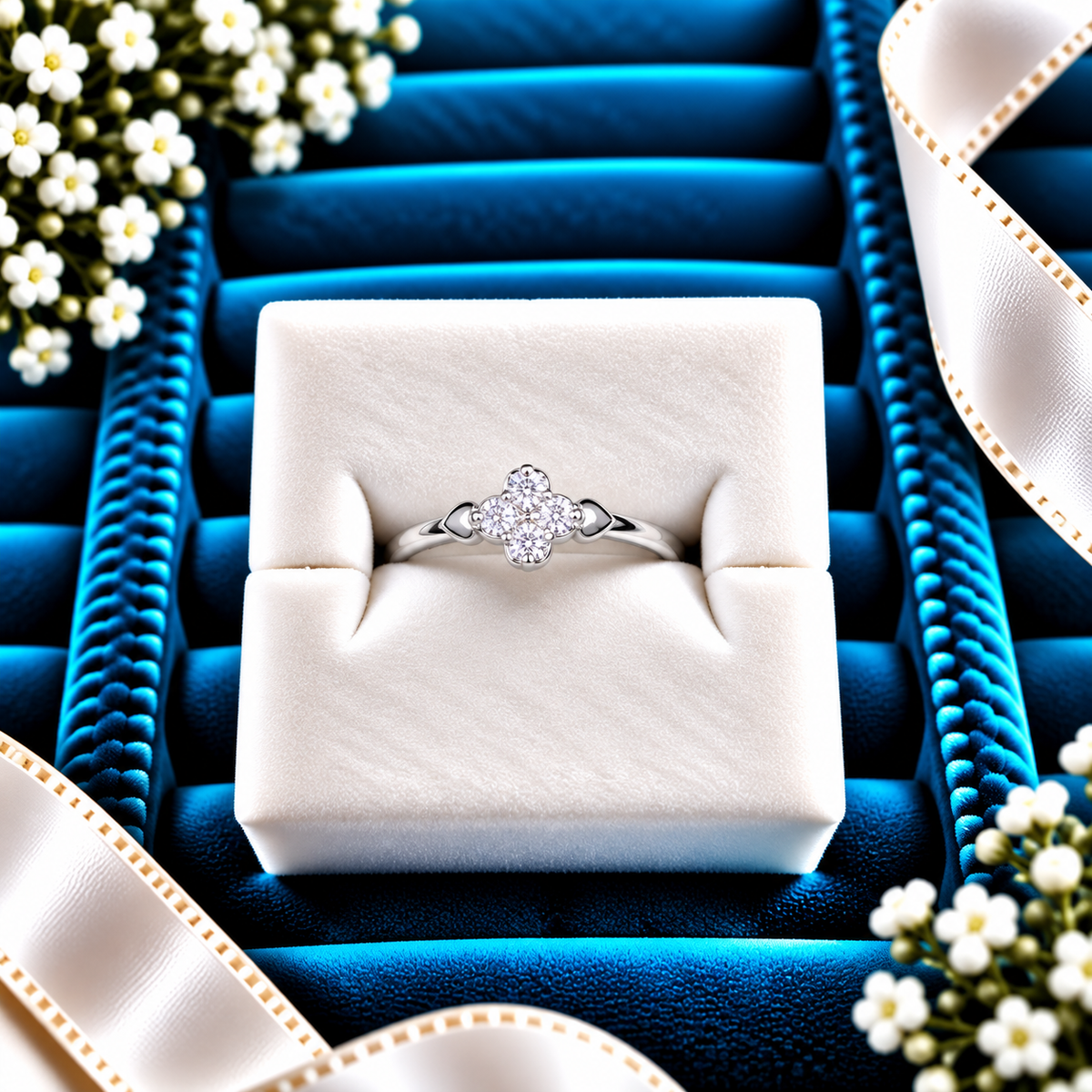 925 SILVER RING SIZE 8 GR520