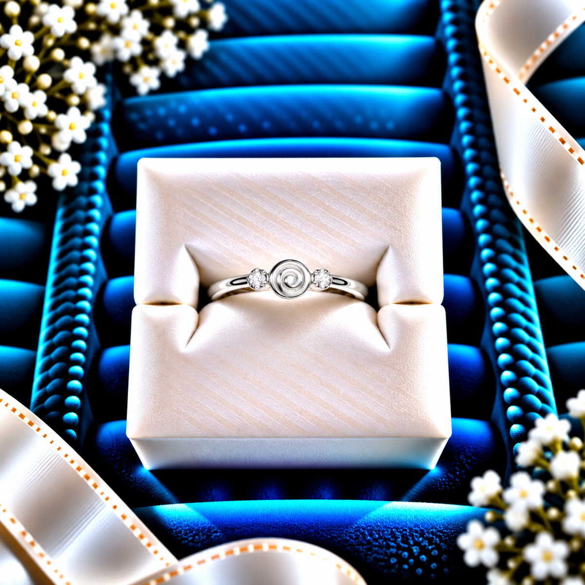 925 SILVER ADJUSTABLE RING GR723