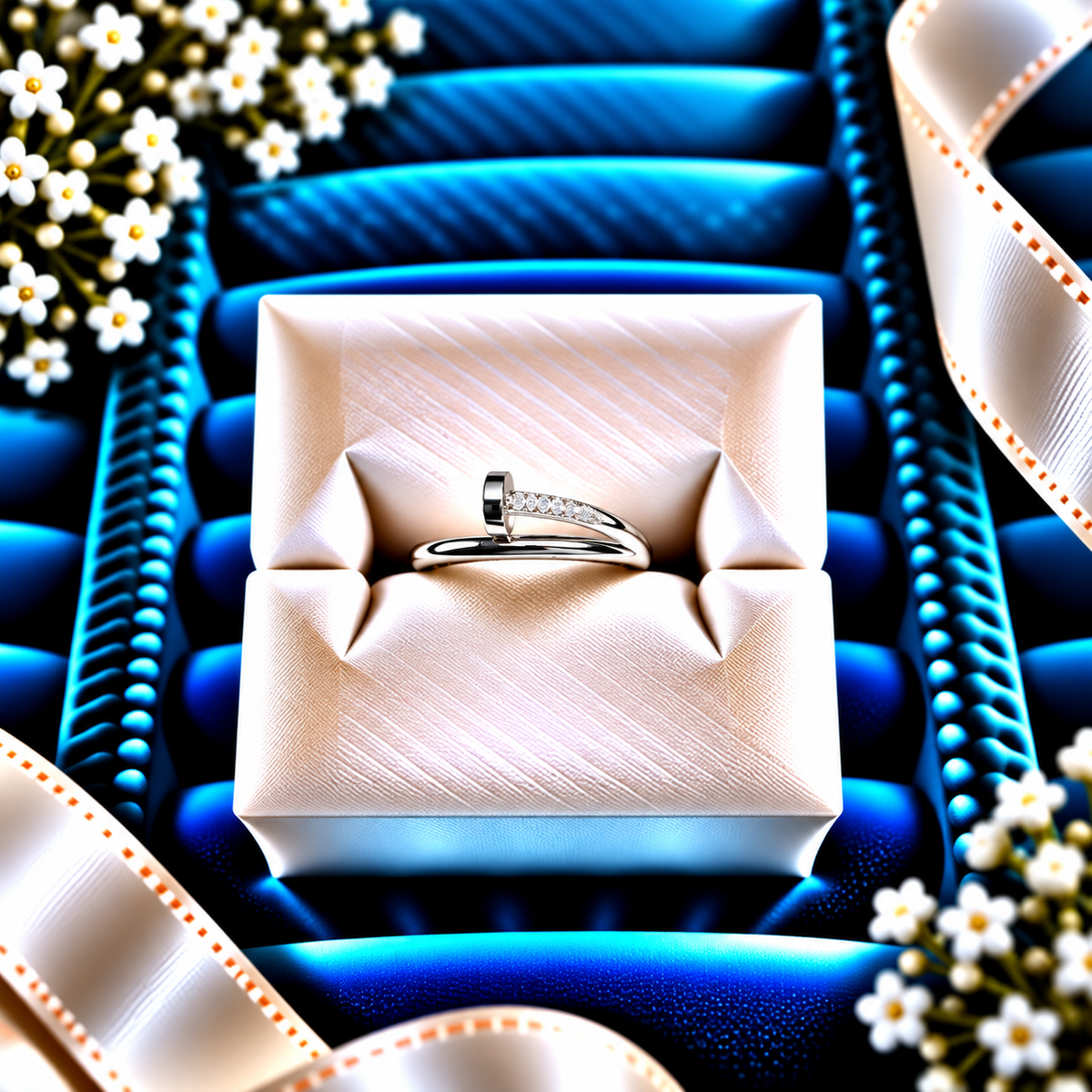 925 SILVER ADJUSTABLE RING GR663