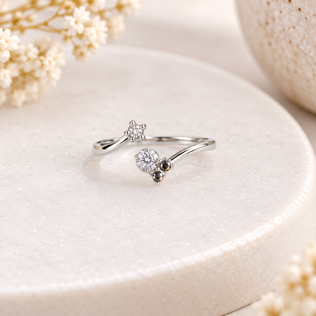 925 SILVER RING ADJUSTABLE GR698