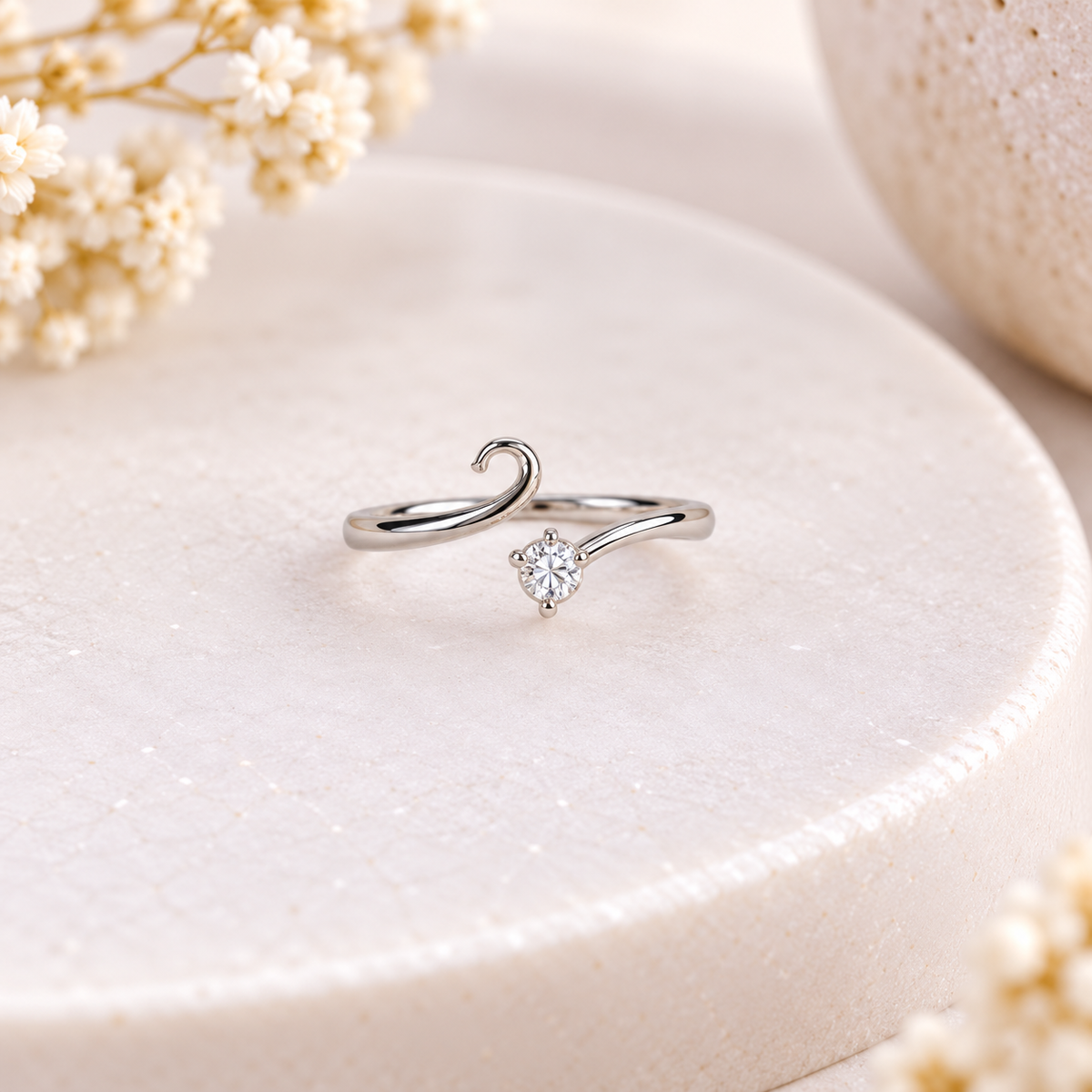 925 SILVER RING ADJUSTABLE GR736
