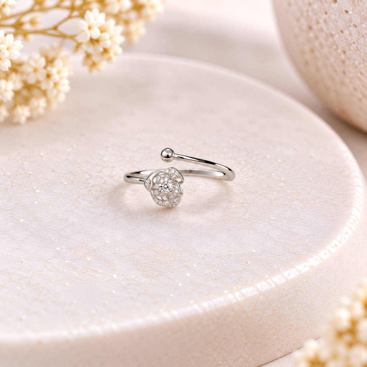 925 SILVER RING ADJUSTABLE GR687