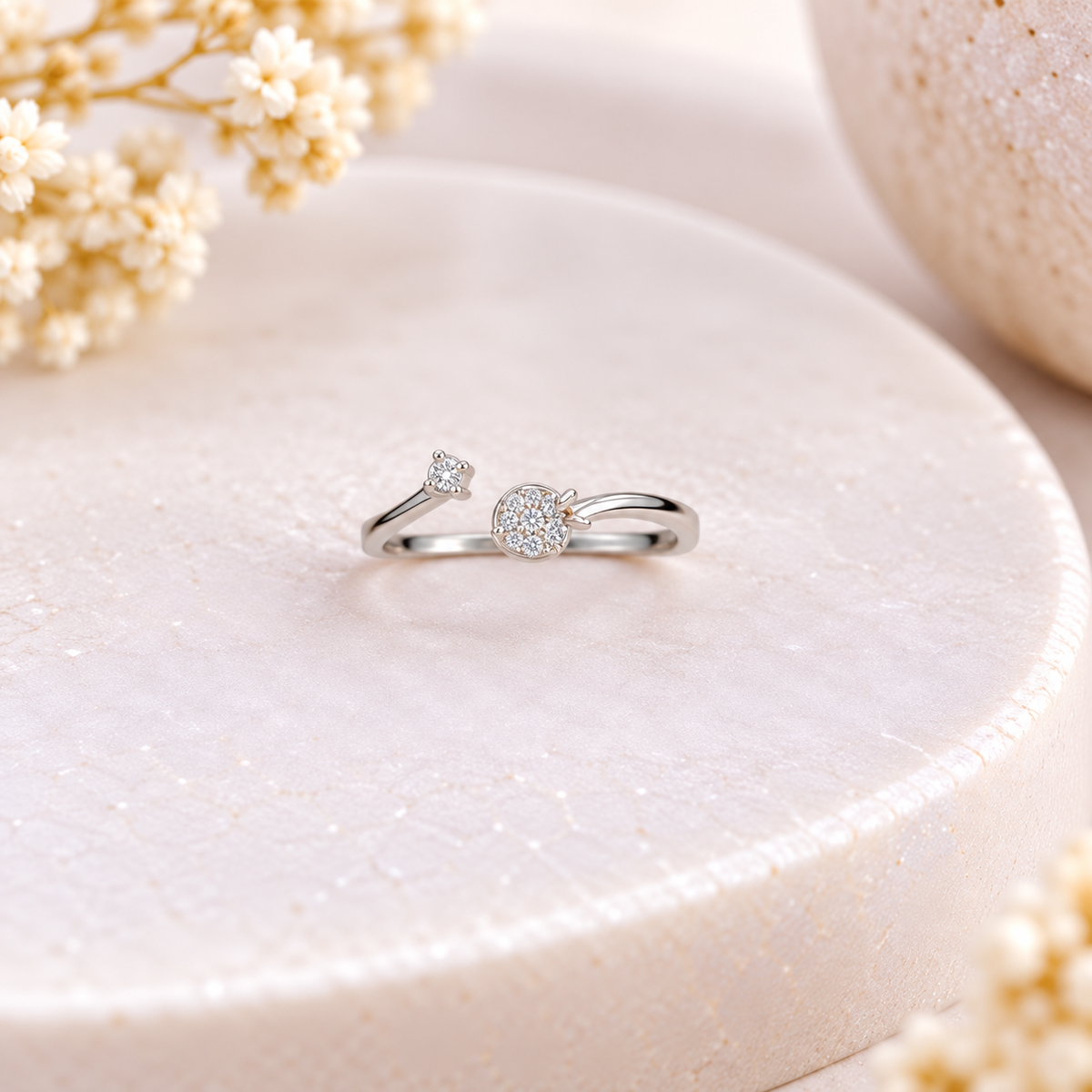 925 SILVER RING ADJUSTABLE GR718