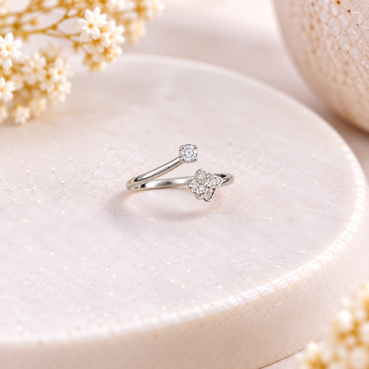 925 SILVER RING ADJUSTABLE GR700