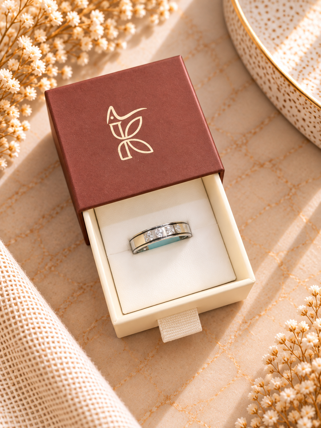 925 SILVER BAND SIZE 10 BR163