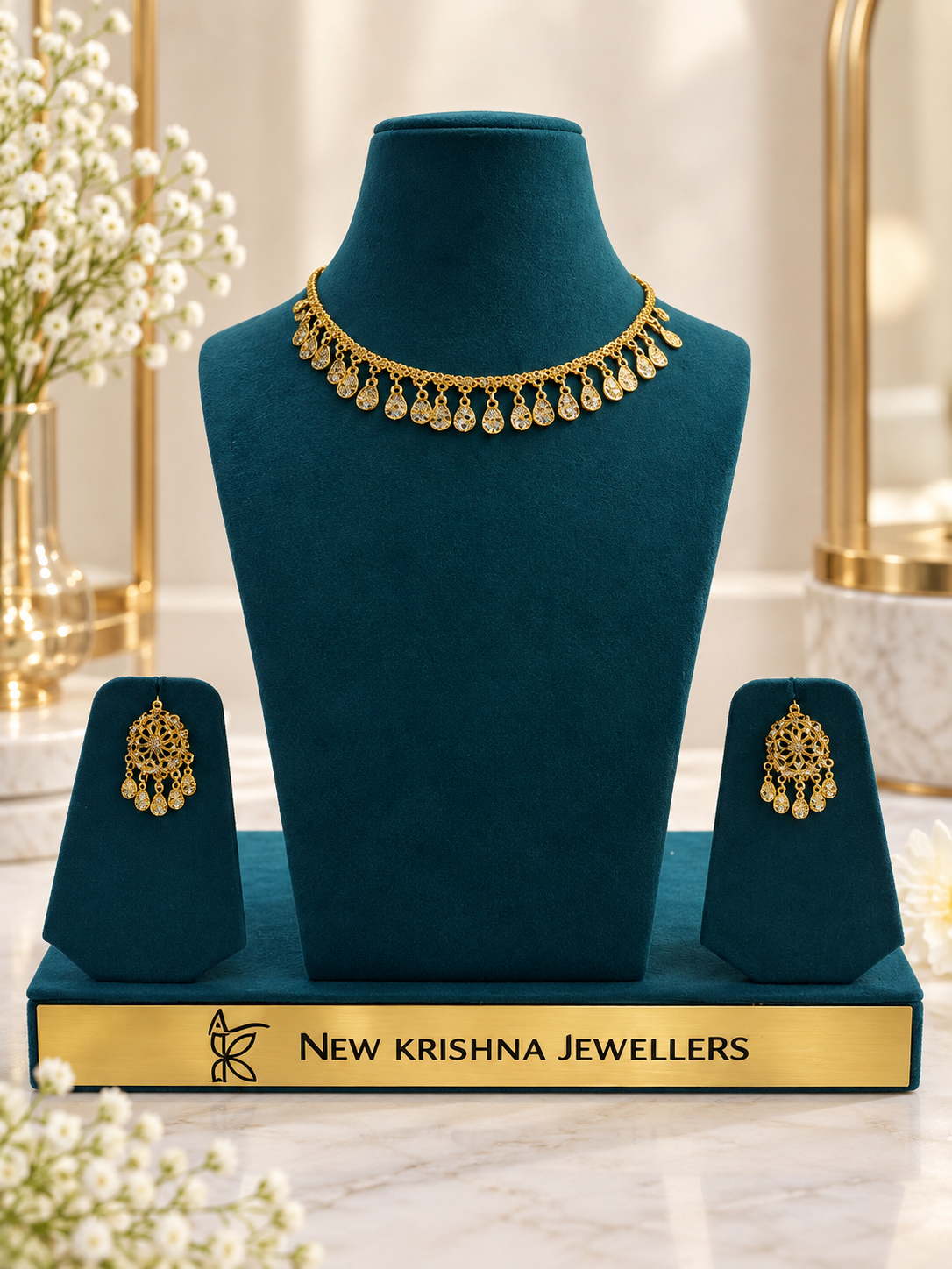 PURE SILVER GOLD PLATED SET GP323