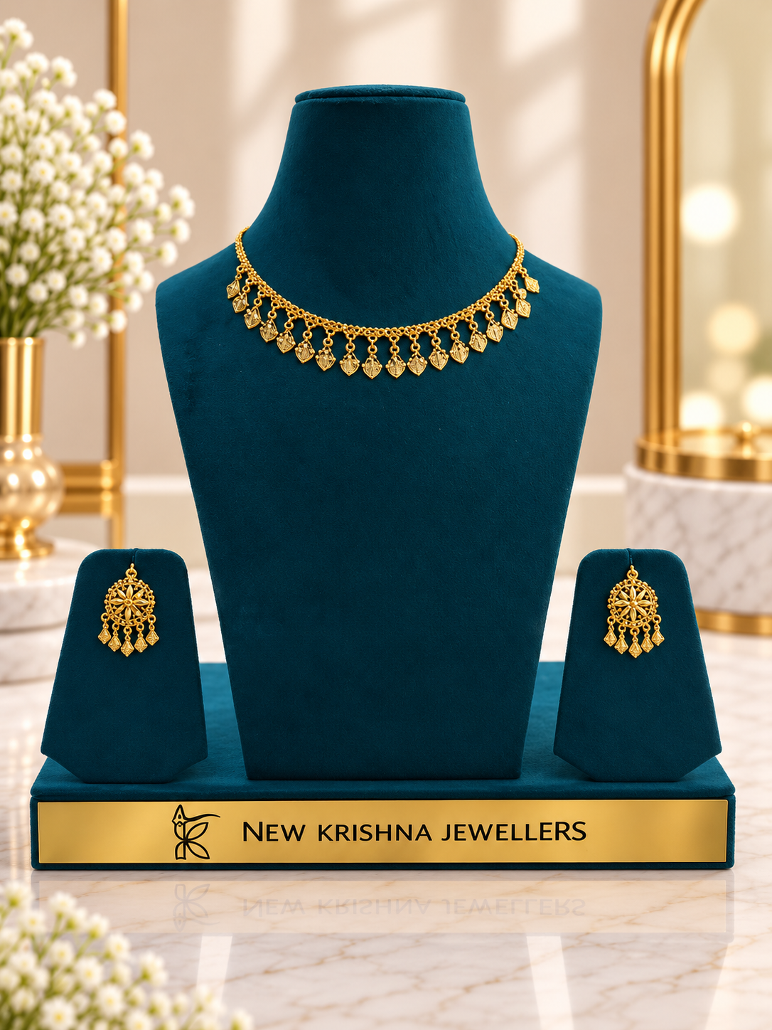 PURE SILVER GOLD PLATED SET GP314