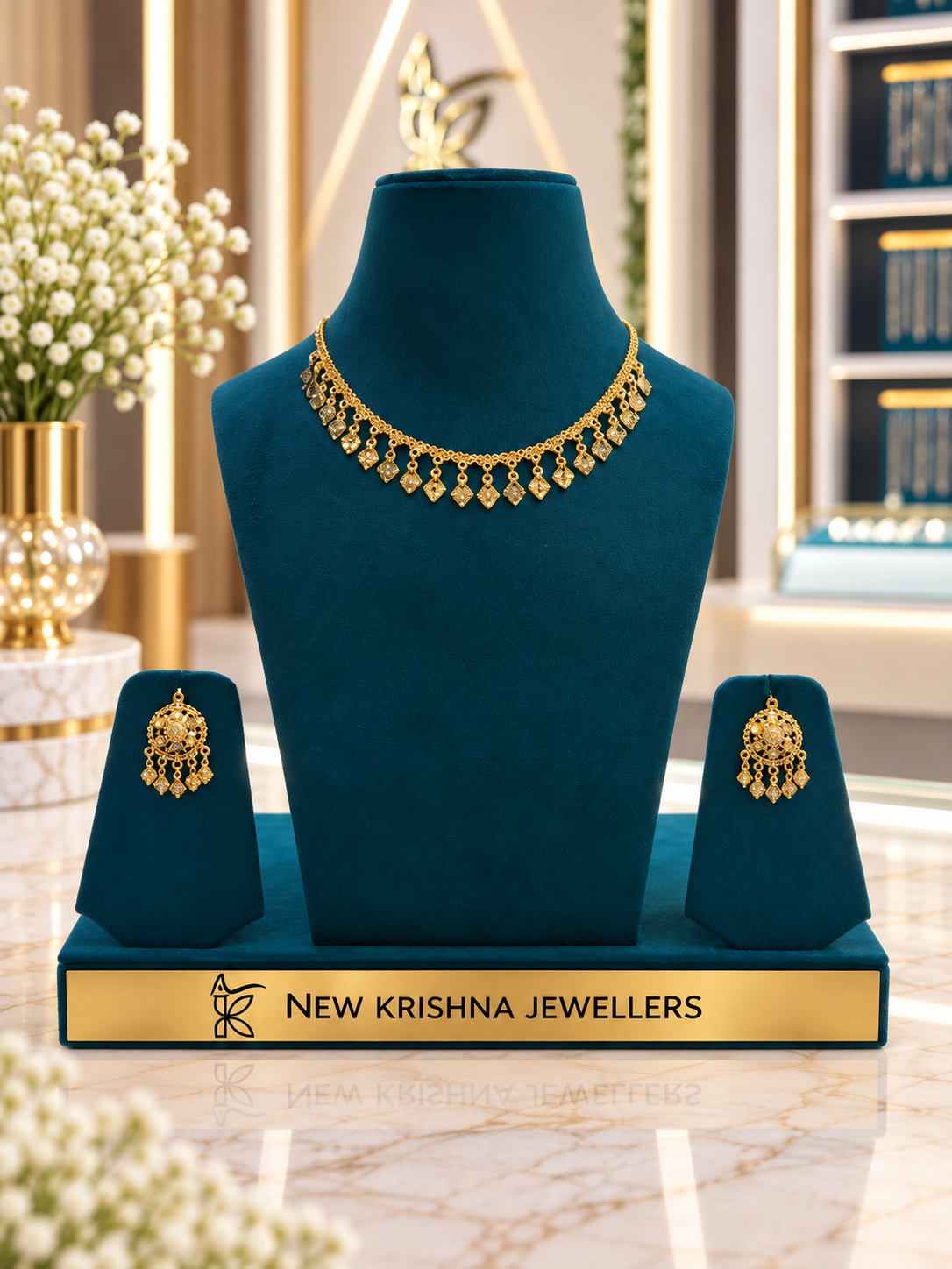 PURE SILVER GOLD PLATED SET GP312