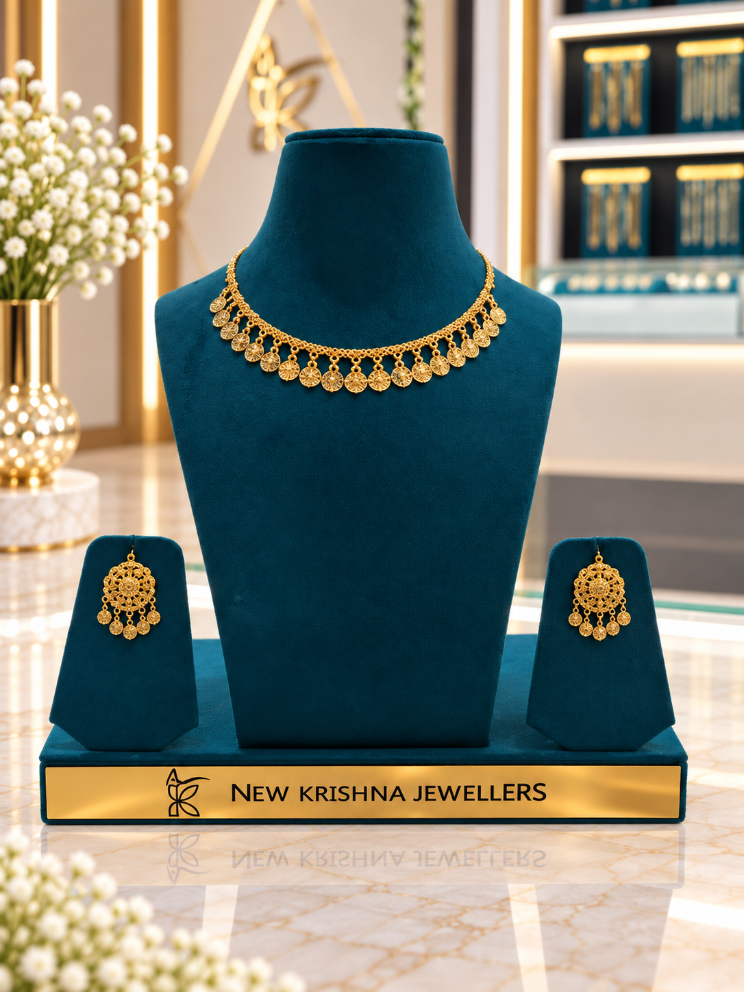 PURE SILVER GOLD PLATED SET GP306