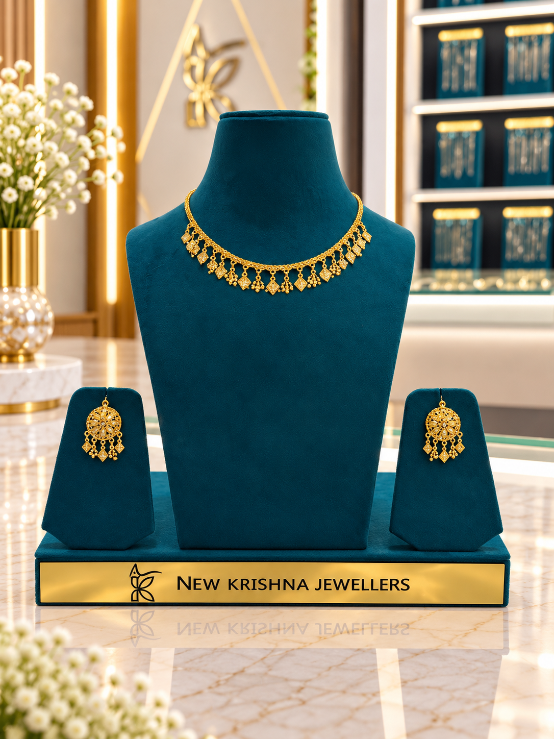 PURE SILVER GOLD PLATED SET GP308