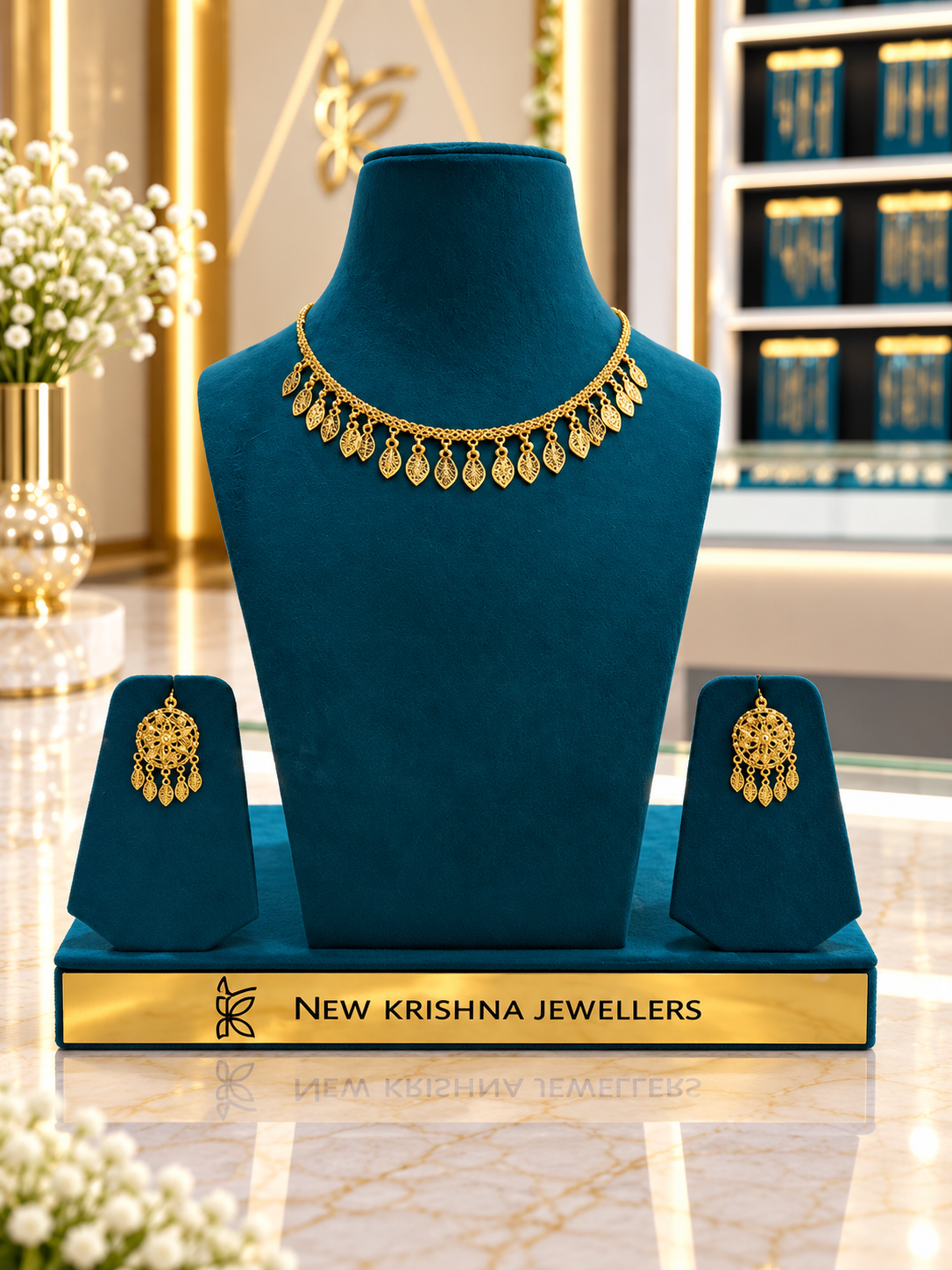 PURE SILVER GOLD PLATED SET GP307