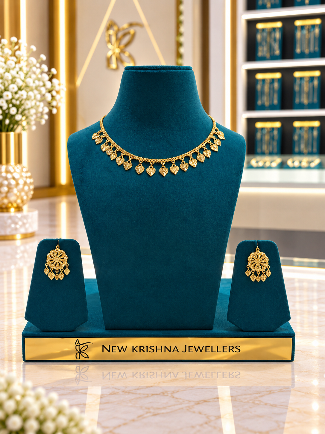 PURE SILVER GOLD PLATED SET GP318